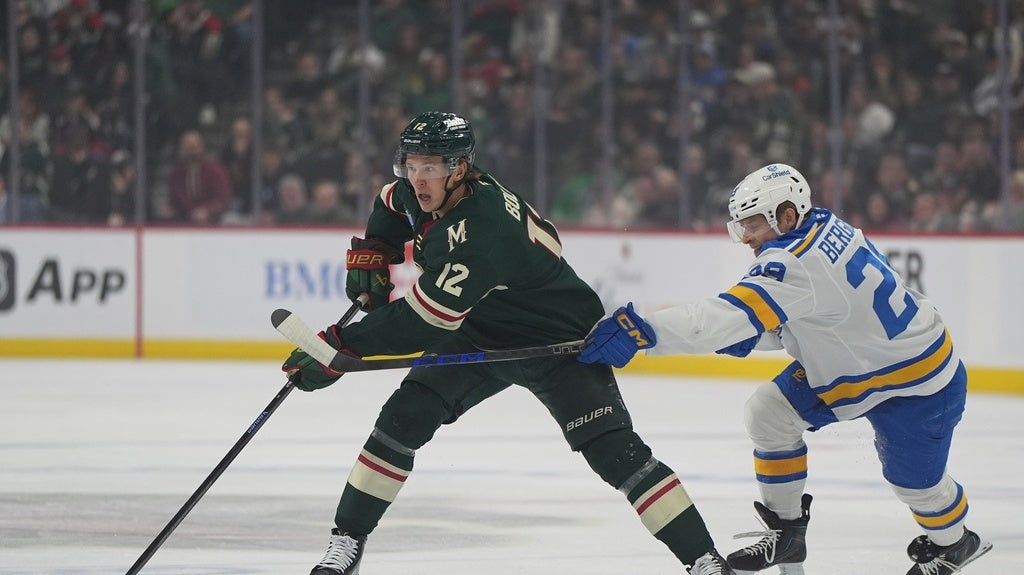 Matt Boldy has 5th career hat trick and Wild beat Blues 5-4 — KSTP 5, St. Louis Park Business news