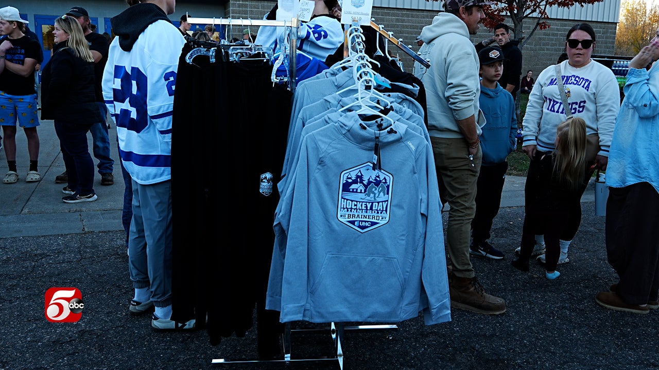 Brainerd celebrates 100 days until Hockey Day Minnesota — KSTP 5, St. Louis Park Schools news