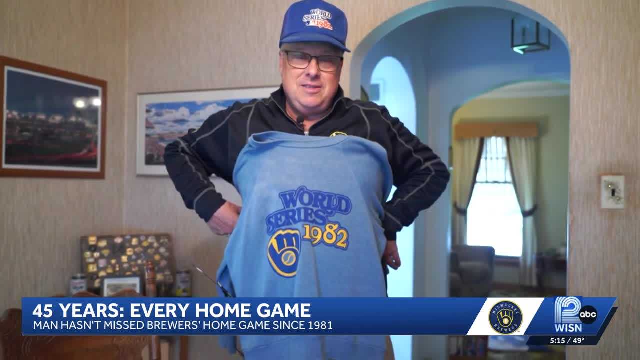 He hasn't missed a game since 1981, now he's hoping for a World Series win — WISN 12 Milwaukee, St. Louis Park Sports news