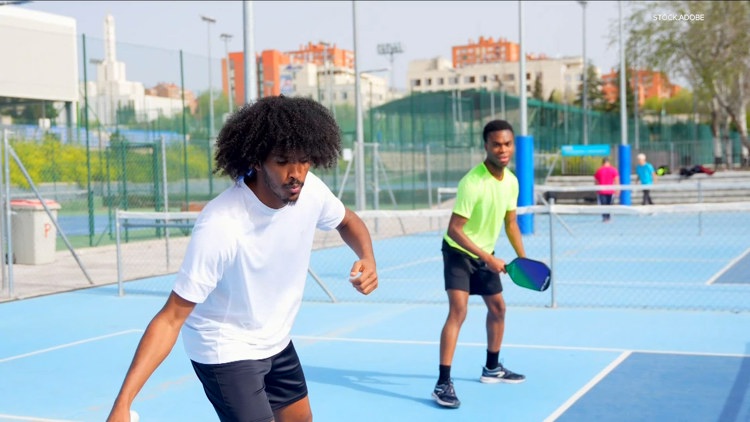 Smashing Stigma: Pickleball for men's mental health — KARE 11 Local, St. Louis Park Health news