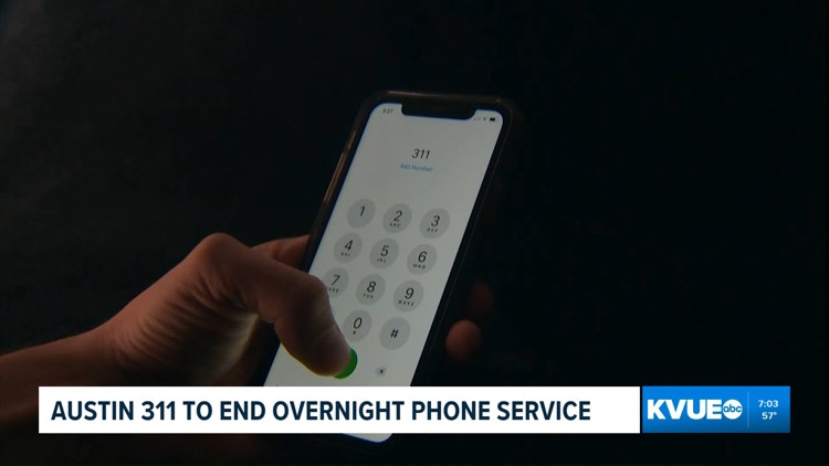 Austin 311 non-emergency call center to close overnight service starting Nov. 1 — KVUE (Austin), St. Louis Park Community news