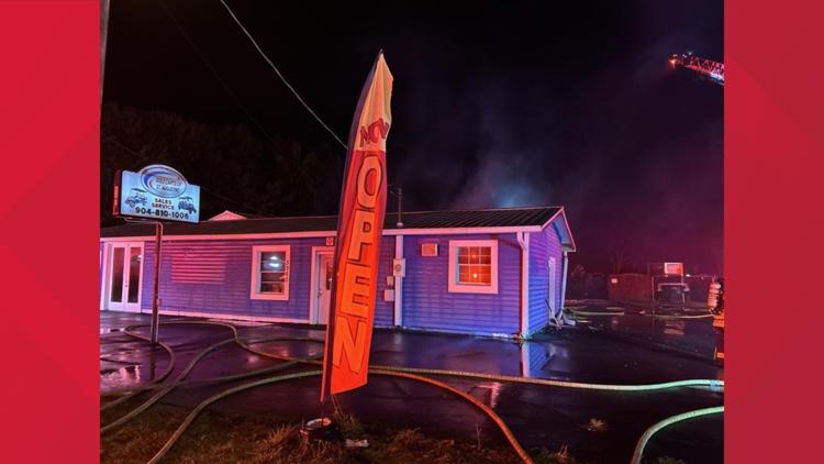 No injuries reported after large building fire at golf cart repair business off US-1 — First Coast News Local, St. Louis Park Business news