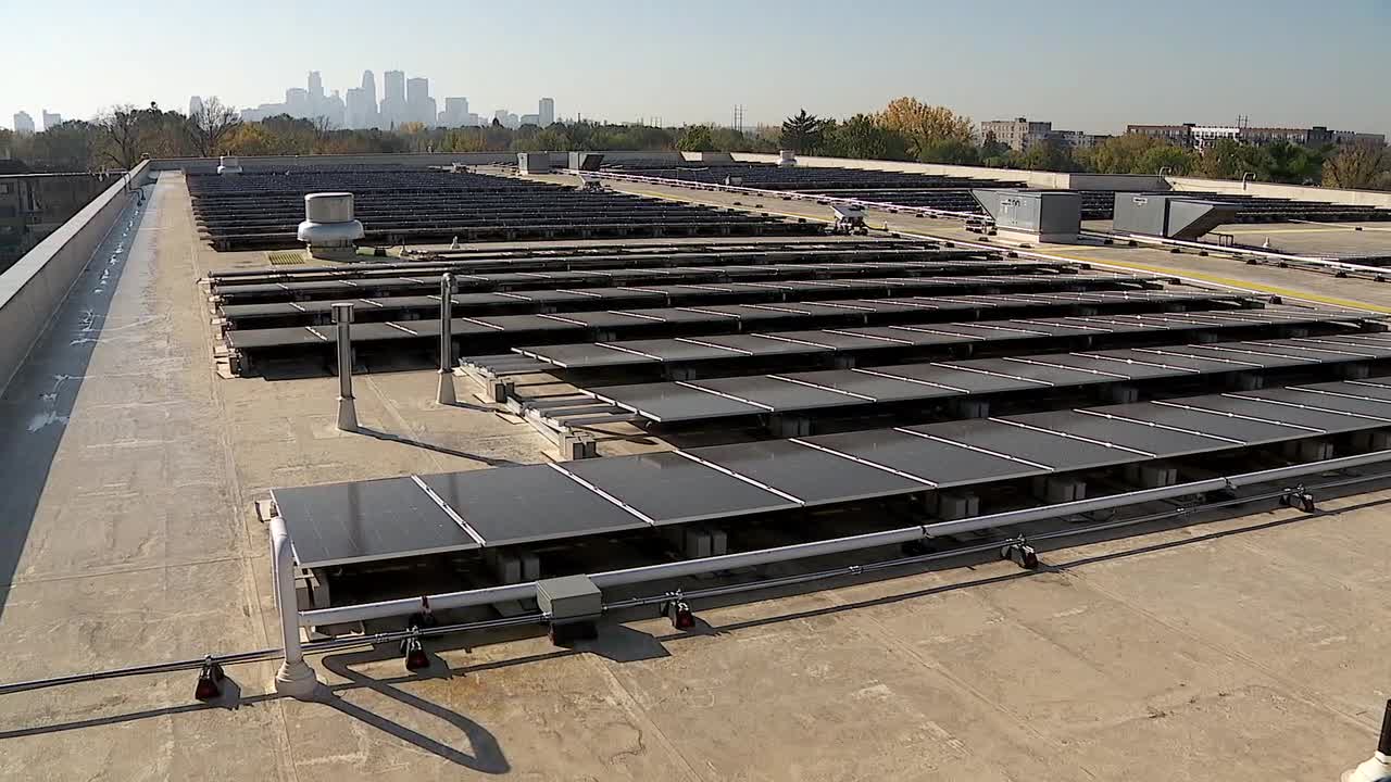 Minnesota nearing 400 solar-powered schools, 23 electric school buses purchased — FOX 9, St. Louis Park Schools news