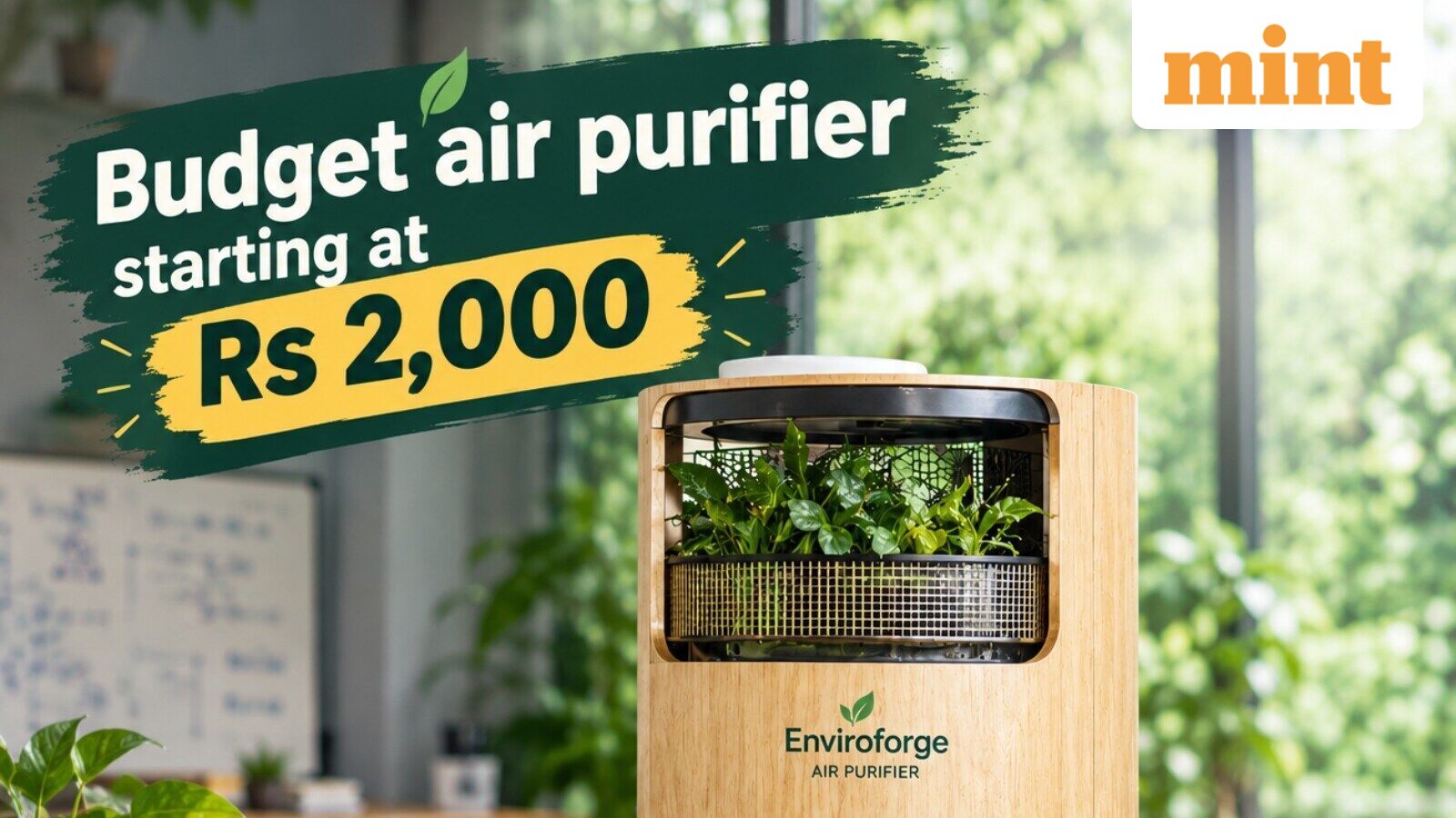 IIT Bombay scholar builds low cost air purifier starting at ₹2,000, can bring down AQI by 85% - How he did it? Details — Mint India, St. Louis Park Technology news